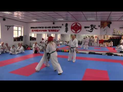 Walka sparingowa Maria Jasko (Małkinia) vs Diana Sakowicz (Białystok)