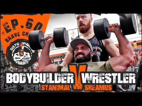 Stanimal Pro Bodybuilder V Pro Wrestler | Ep.60 Shoulder Workout