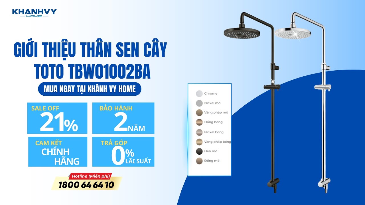 Thân sen cây TOTO TBW01002BA
