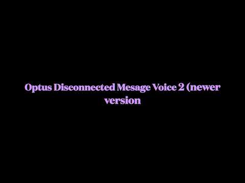 Disconnected Phone Text Message