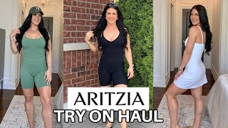 ARITZIA ROMPERS *TRY-ON HAUL* | honest review + watch before you buy!