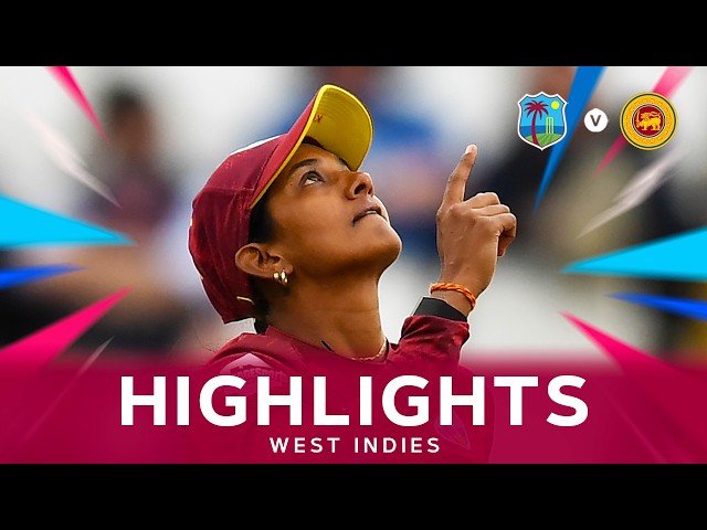 Highlights | West Indies Women v Sri Lanka | 2nd CG United ODI Highlights | West Indies Women v Sri Lanka | 2nd CG United ODI