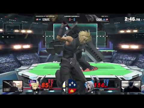 Strife (Cloud) vs Cade (Sephiroth) -  Losers Round 2  - Local of Lafayette #81