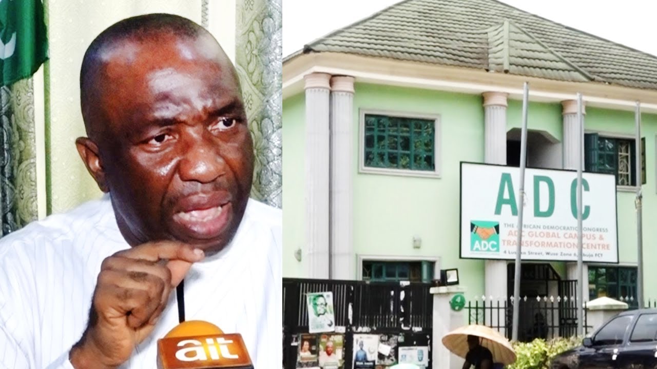ADC Crisis: Watch Chairman Ralph Nwosu Of 17Years In Office Rundown Suspended Presidential Candidate