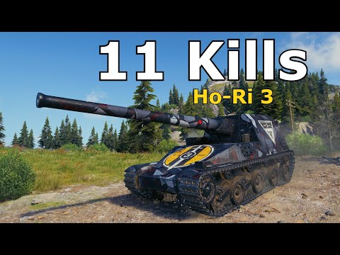 World of Tanks Ho-Ri 3 - 11 Kills 7,2K Damage