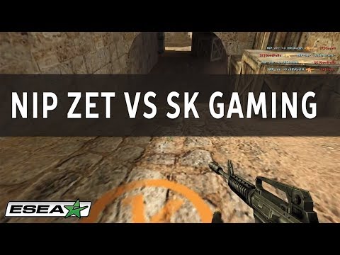CS 1.6 Classic Throwback - NiP zet vs SK Gaming - de_dust2 Wallbangs