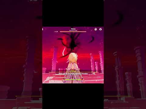 genshin ending paimon is the unknown god #genshinimpact #paimon #lumine #hoyovers