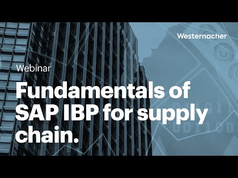 Mastering supply chain planning with SAP IBP