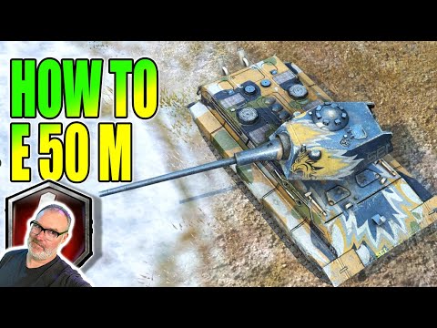 HOW TO DOMINATE IN THE E50M IN WORLD OF TANKS BLITZ