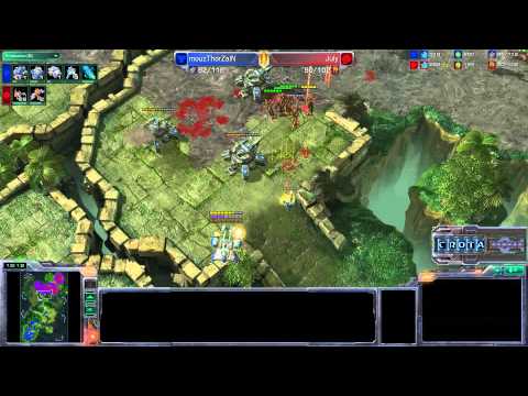 mouz ThorZain (T) vs July (Z) - G3 - on Cross Fire - SC814
