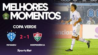 O PAPÃO SEGUE VIVO NA COPA - Paysandu 2x1 Independência - Melhores Momentos - Copa Verde