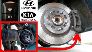 DIY Hyundai/KIA Electronic Parking Brake Release (EPB) Trick