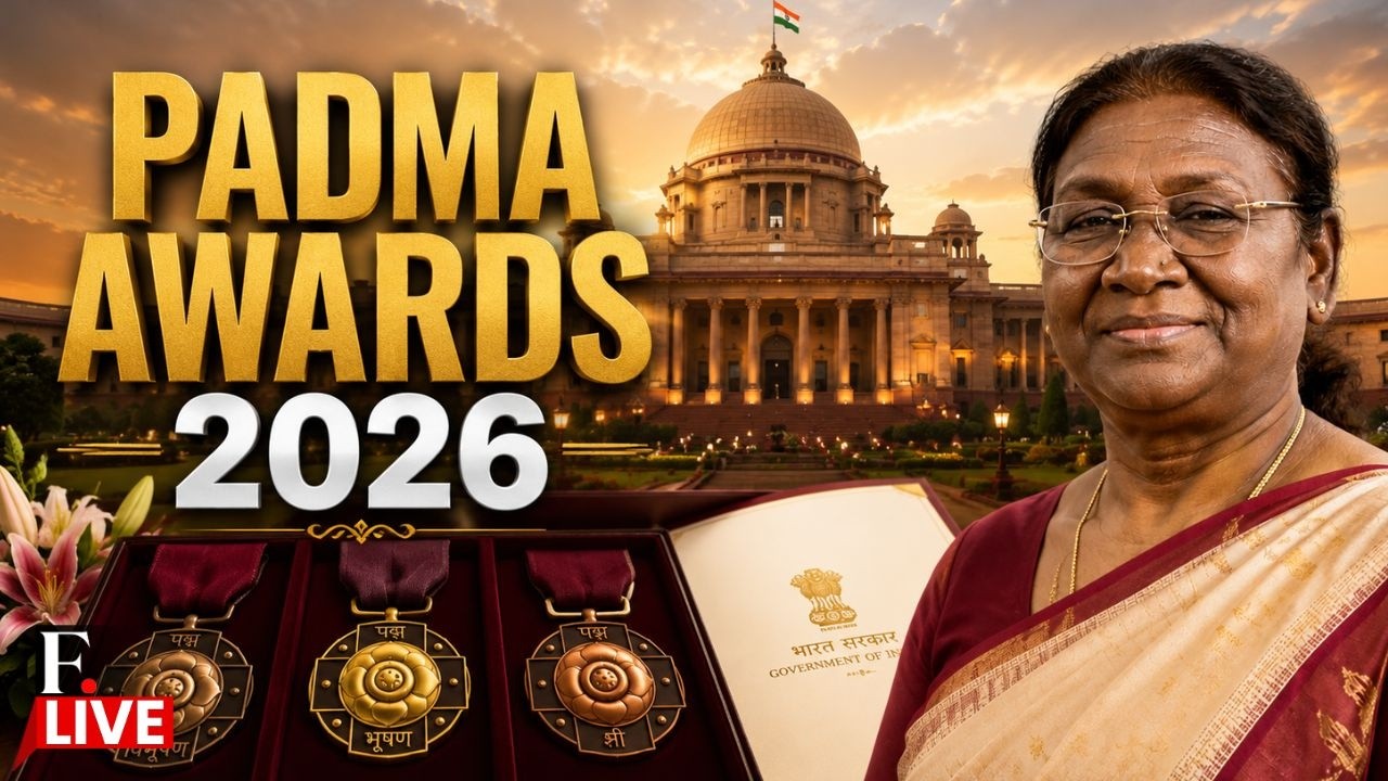 Padma Awards 2026 LIVE: President Droupadi Murmu Presents 66 Padma Awards at Rashtrapati Bhavan