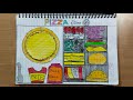 😍 [🗞️ Paper diy 🗞️ ] 🍕Pizza Store 🍟🍔 Handmade Paperplay With Tutorial 😱 | Kashish Tanwar Art