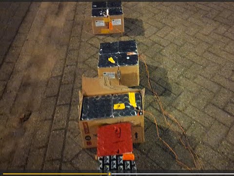 Vuurwerkshow Oud en Nieuw 2024/2025