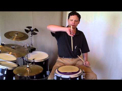 Learning to play the drums: Stick grip - How should I hold my stick?