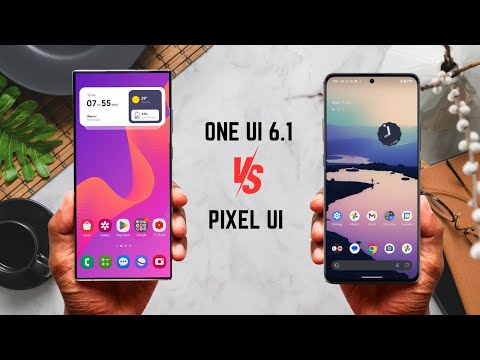 One UI 6.1 on S 24 Ultra Vs Google Pixel UI Android 14 - Animation Comparison - Which one is better!