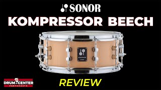 Video thumbnail for New Sonor Kompressor Beech Snare Drums Review! by Drum Center of Portsmouth
