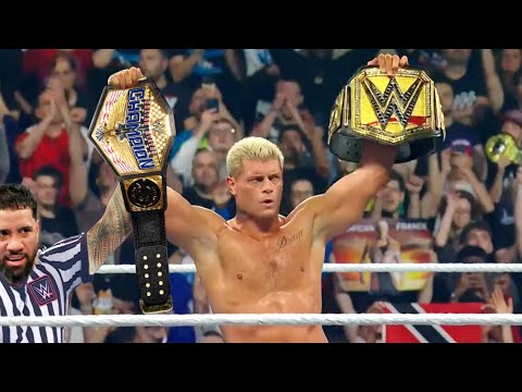 WWE 20 May 2024 Jey Uso Help Cody Rhodes Wins United States Championship Double Champion Highlights