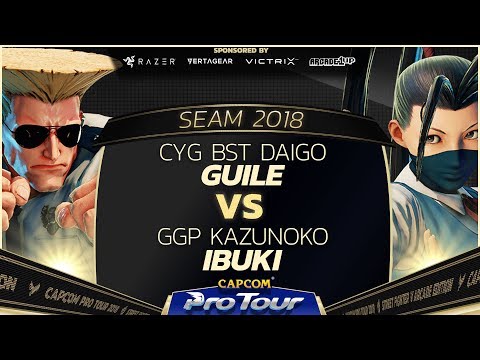 CYG BST Daigo (Guile) vs GGP Kazunoko (Ibuki) - SEA Major 2018 Day 1 Pools - CPT 2018