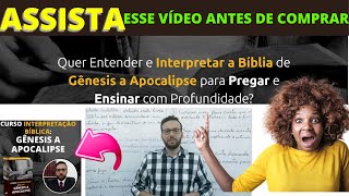 Curso Interpretao Bblica Gnesis a Apocalipse do Wallace  bom?funciona mesmo?vale pena?