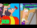 Phineas And Ferb Season 1 Best Moments Compilation Disneyxd