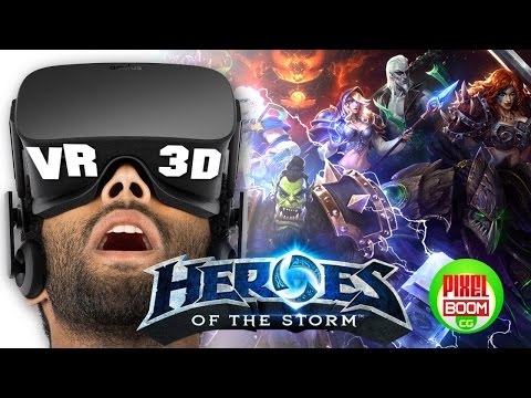 Forged by Fire: HEROES OF THE STORM - Hero Trailer - VR Google Cardboard 3D SBS 1080p PS4