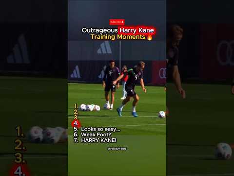 Harry Kane Training Moments 💥 #football #goals #skills #training #soccer