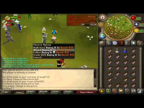 [RSPS][SOULSPLIT]Cle Aned Pk Commentary #1 Chaotic Maul Pure! Part 1 / 2