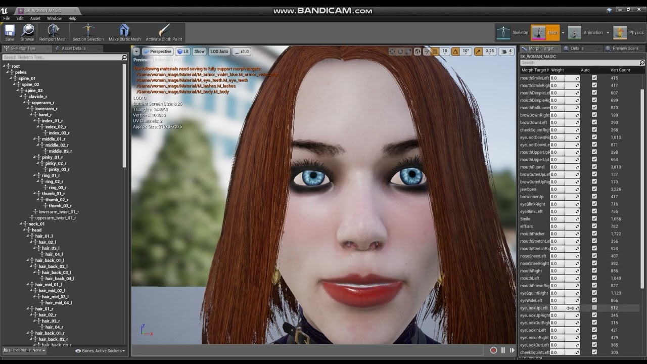 Woman Mage 3D Model