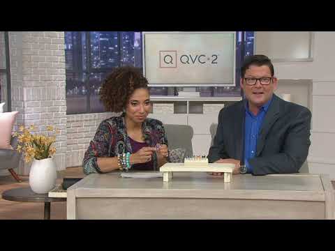 Opaque Gemstone Butterfly Ring Sterling Silver on QVC