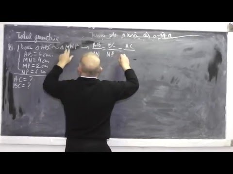 Lectia 859 - Rezolvam probleme de la testare Paralelism Thales Cazuri de asemanare - Clasa 7