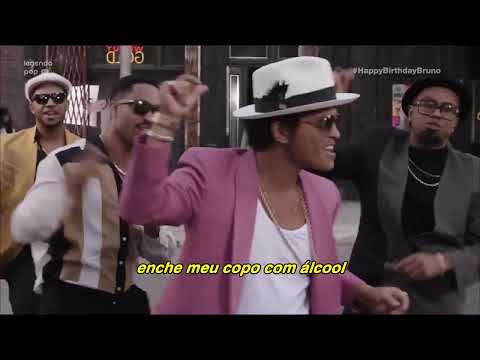 Mark Ronson feat  Bruno Mars   Uptown Funk Tradução Clipe Legendado Happy Birthday Bruno