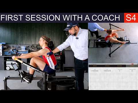 Impara a remare velocemente - Un principiante ha la sua prima lezione in assoluto con un allenato...