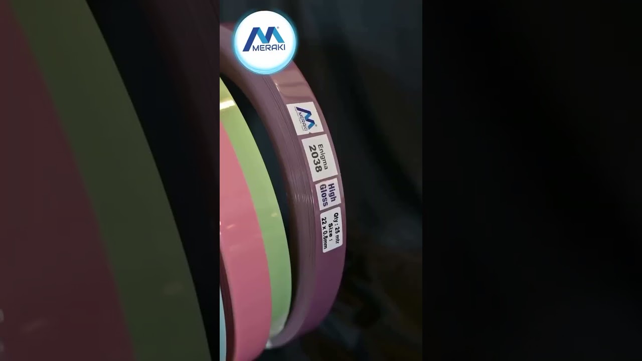 Finish your furniture with finesse using Meraki Edge Banding! ✨