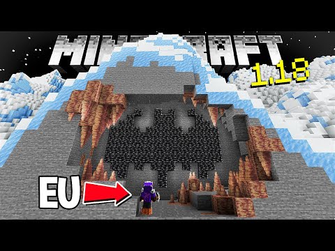 THE BATCAVE IN MINECRAFT