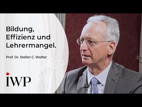 Prof. Dr. Stefan C. Wolter on the Swiss education landscape, spending growth & teacher shortage.