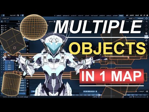 Blender 2.8 : Multi-Object UV-Mapping (Island Packing & Island Stacking)
