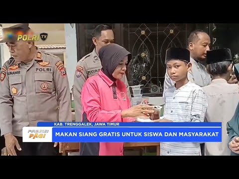 POLRES TRENGGALEK GELAR JUMAT BERKAH