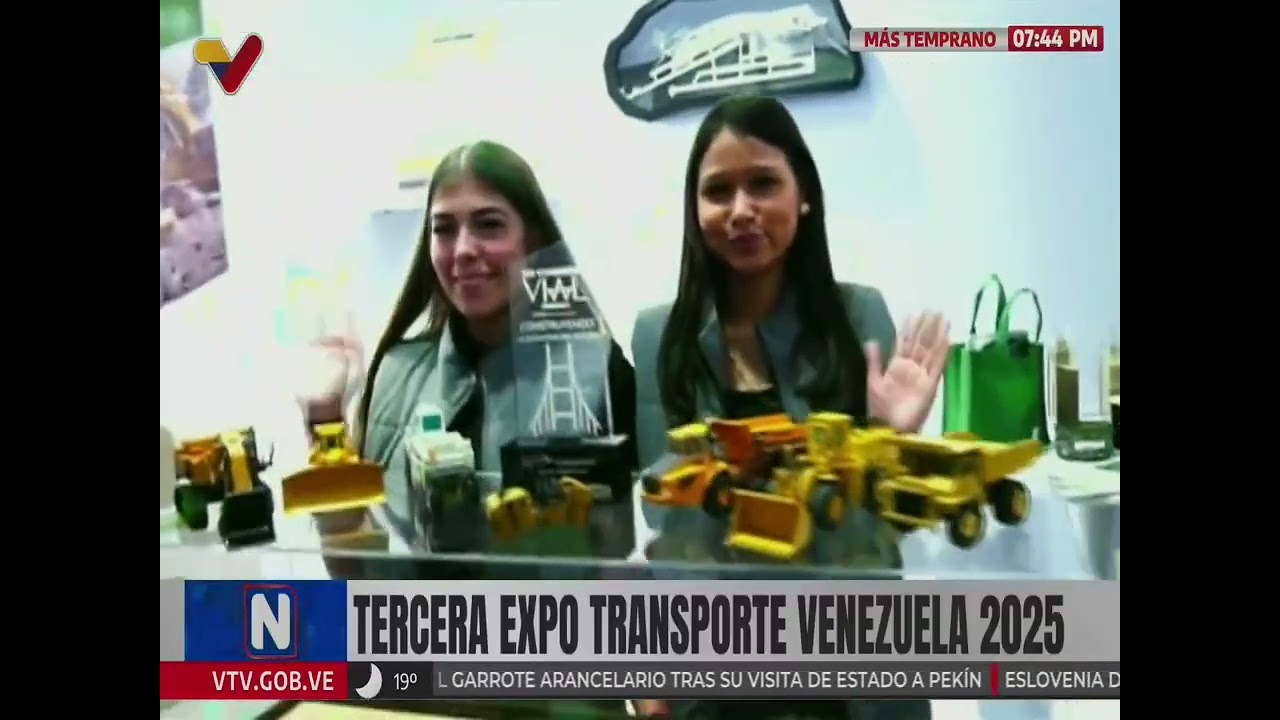 Delcy Rodríguez en cierre de Expo Transporte, 7 de diciembre de 2025