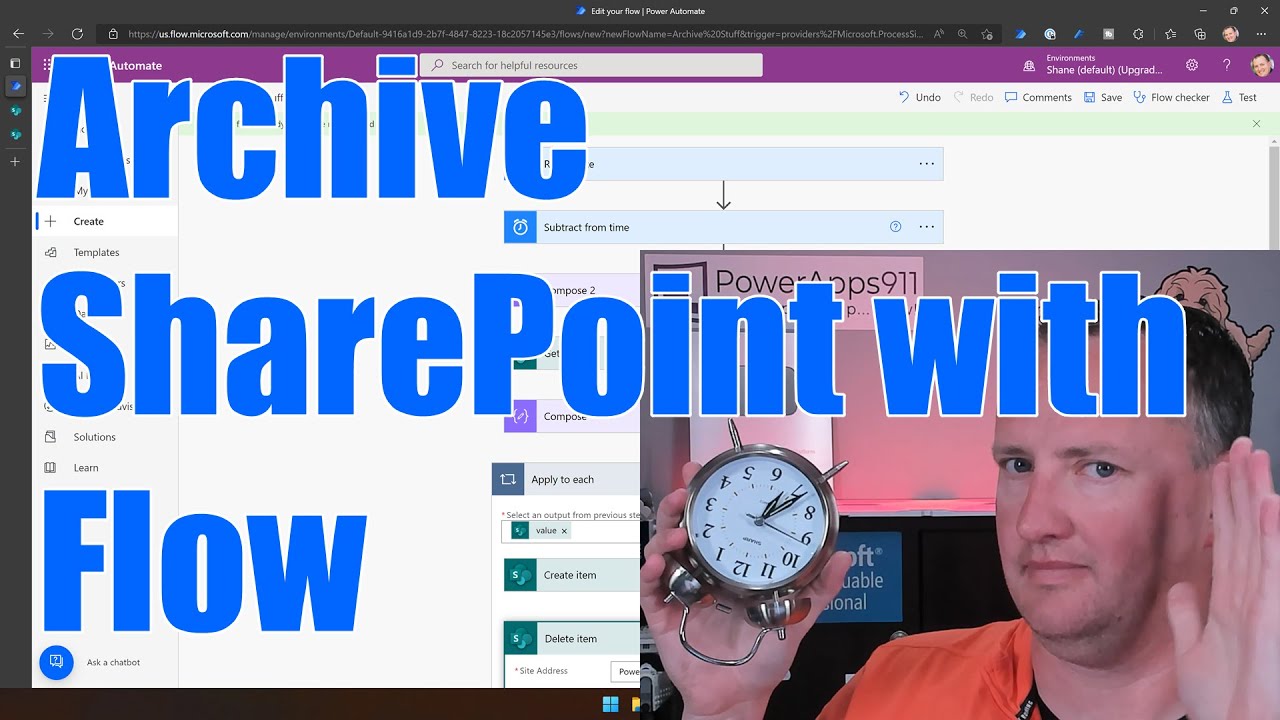 Power Automate Archive SharePoint List Item