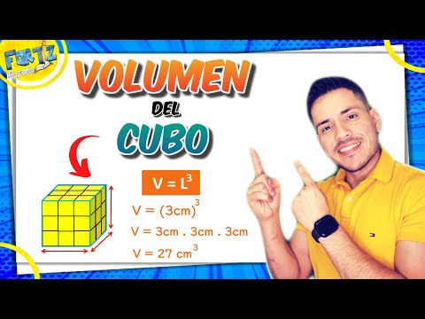 ¿Como calcular EL VOLUMEN DEL CUBO?
