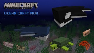 preview picture of video 'Minecraft Mod Review : Ocean Craft [1.7.10] - Mod สัตว์ทะเล!'