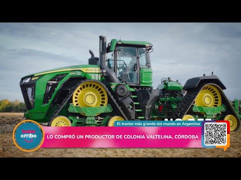 El tractor más grande del mundo en Argentina
