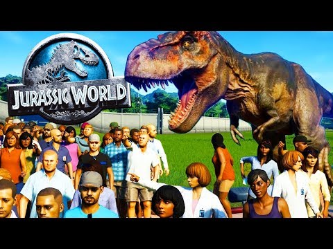 COSTRUIAMO LA GABBIA DEL INDOMINUS REX! - Jurassic World Evolution