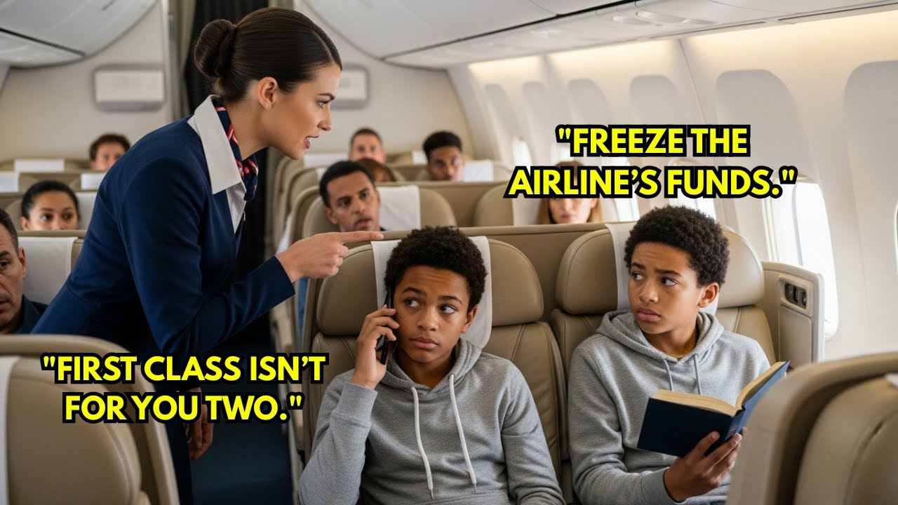 Flight Attendant Dragged Black Twins Out Of First Class, Then He Makes One Call — $900M Freezes