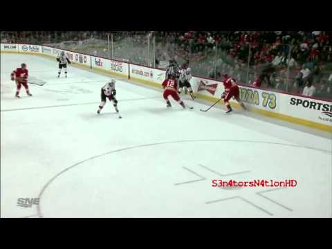 Daniel Alfredsson Top Shelf Goal - Senators 1 at Flames 0 - 11.15.11 (HD)