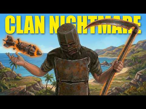 Being a Nightmare to a Massive Clan in Rust VR