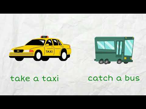 Transportation Vocabulary in English
