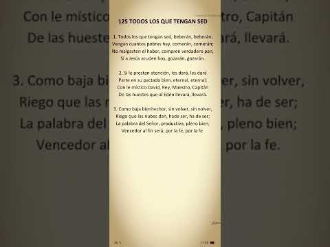 125 TODOS LOS QUE TENGAN SED